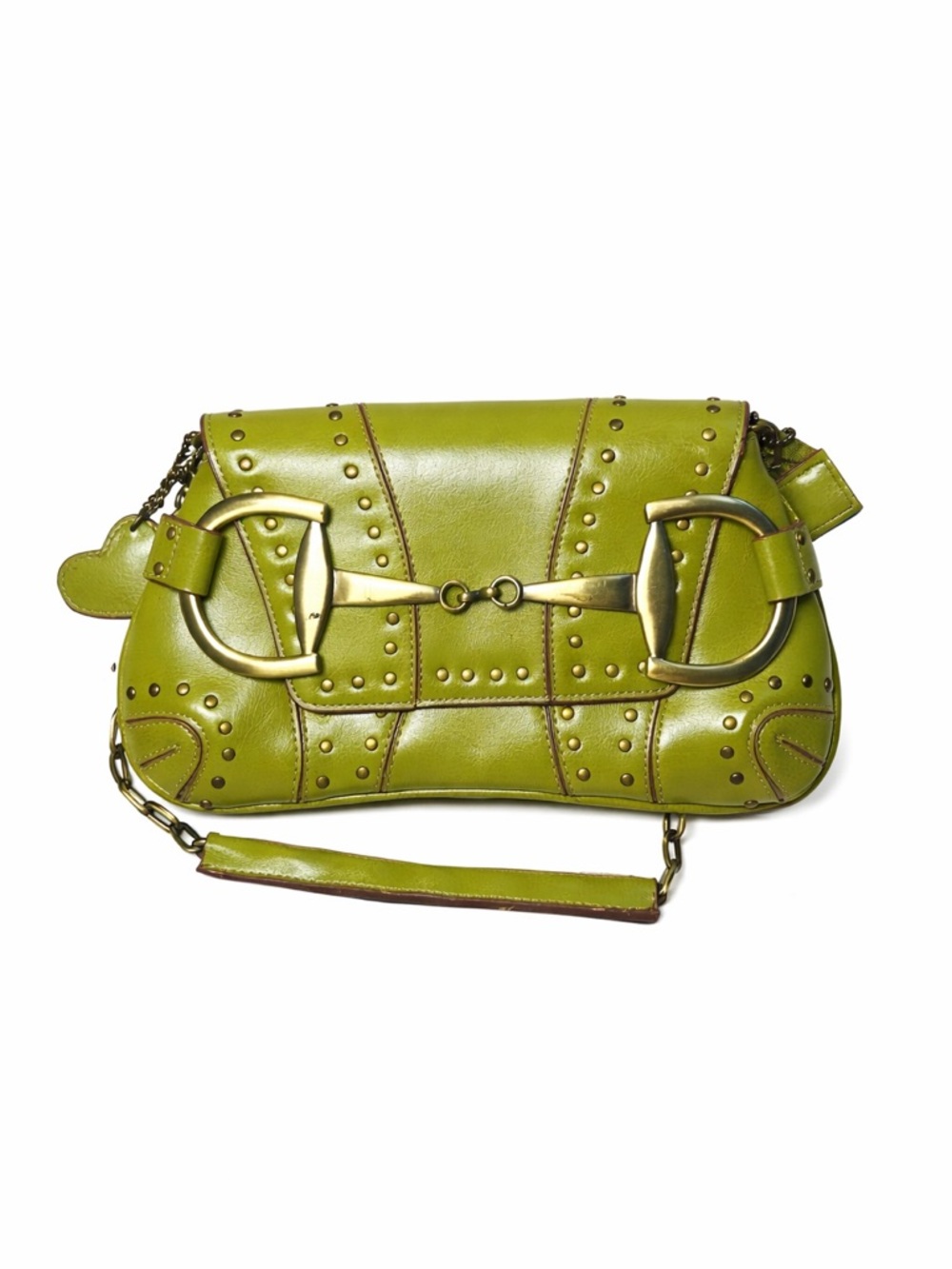 RINA RICH Mini Horse-bit Shoulder Bag